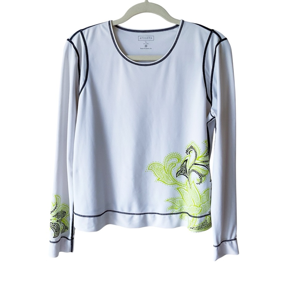 Athleta Sun Lit Rashguard Size L